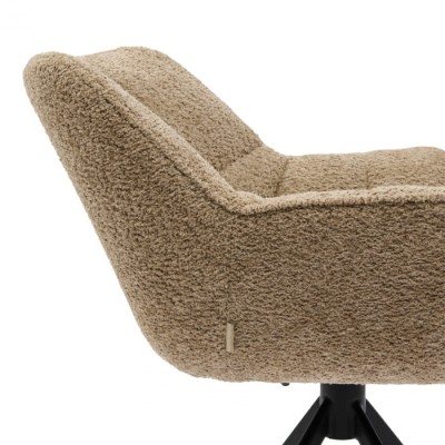 Fotel Obrotowy do Jadalni Carnaby Soft Walnut Riviera Maison 5