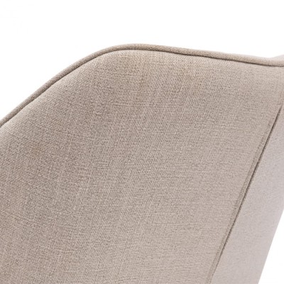 Fotel Obrotowy do Jadalni Carnaby Flax Mouline Linen Riviera Maison 8