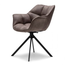 Fotel Obrotowy do Jadalni Carnaby Coffee Pellini Riviera Maison