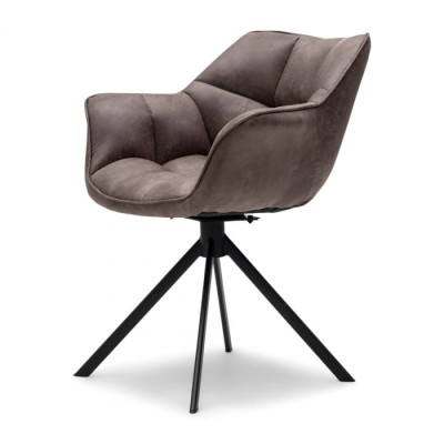 Fotel Obrotowy do Jadalni Carnaby Coffee Pellini Riviera Maison 2