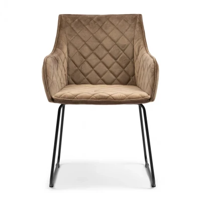 Krzesło do Jadalni Frisco Drive Golden Mink Velvet Riviera Maison 2