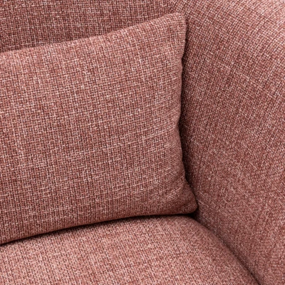 Fotel Obrotowy Leonardo Coral Pink Riviera Maison 5