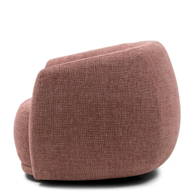 Fotel Obrotowy Leonardo Coral Pink Riviera Maison 8
