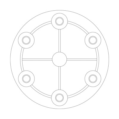 Klasyczna Lampa Sufitowa Durham L 3