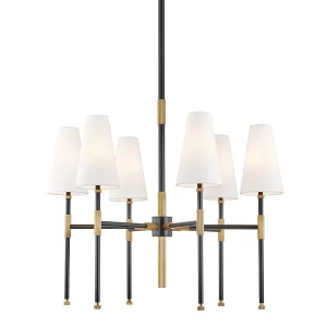 Elegancka Lampa Sufitowa Bowery Czarna L