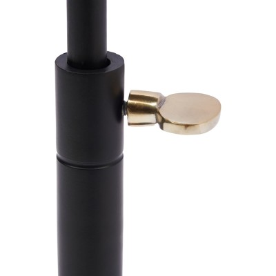 Stolik Pomocniczy Regulowany Venice  Czarny Riviera Maison 29x53-84,5cm 8