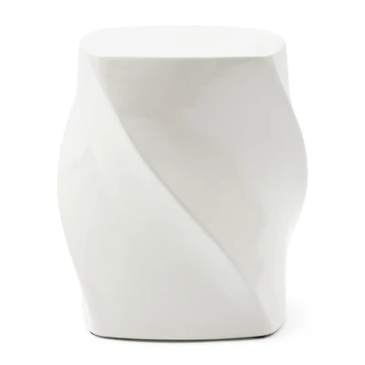 Stolik Boczny Vigo Pure White Riviera Maison 2