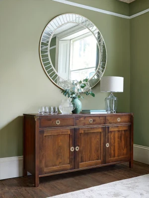 Komoda Drewniana z Szufladami Balmoral Laura Ashley Kasztan IIII 160x45x85cm 7