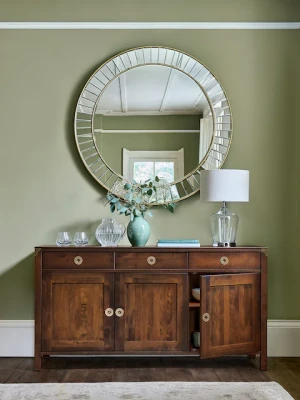 Komoda Drewniana z Szufladami Balmoral Laura Ashley Kasztan IIII 160x45x85cm 9