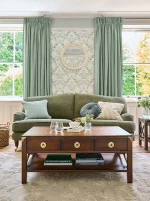 Stolik Kawowy Drewniany Balmoral Laura Ashley Kasztan 110x60x47cm 4