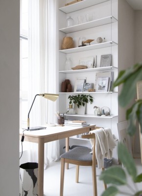 Designerska Lampa Biurkowa Bowery Mosiądz 3