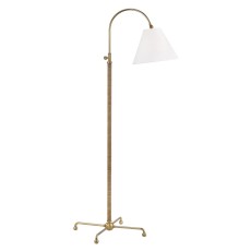 Stylowa Lampa Podłogowa  Curves No. 1 Mosiądz