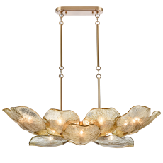 Designerska Lampa Wisząca Wellington Mosiądz Wys. 27cm