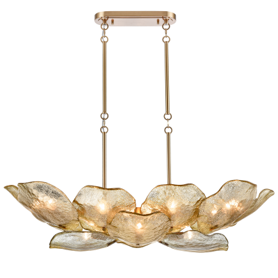 Designerska Lampa Wisząca Wellington Mosiądz Wys. 27cm 2