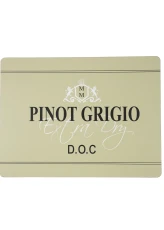 Zestaw 4 Podkładek na Stół Pinot Grigio  30x40cm