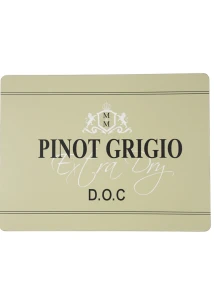 Zestaw 4 Podkładek na Stół Pinot Grigio  30x40cm