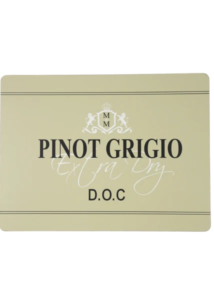 Zestaw 4 Podkładek na Stół Pinot Grigio  30x40cm