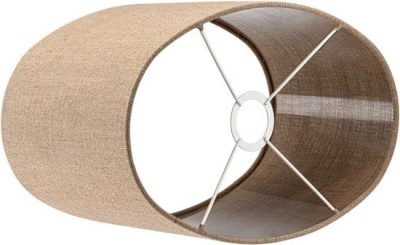Abażur Oval Naturalny Beż Oslo 45x30x25cm 4