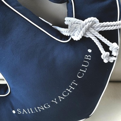 Poduszka Dekoracyjna Kotwica - Różne Kolory Tkanin  4