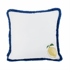 Poduszka Haftowana Lemon - Różne Kolory Tkanin 