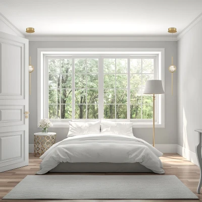 Elegancka Lampa Wisząca Barletta Szczotkowane Złoto 6