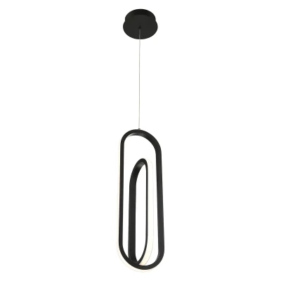 Stylowa Lampa Wisząca Demark  Matowa Czerń 3