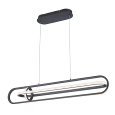 Stylowa Lampa Nad Wyspę Demark Matowa Czerń