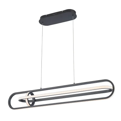 Stylowa Lampa Nad Wyspę Demark Matowa Czerń 2