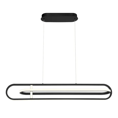 Stylowa Lampa Nad Wyspę Demark Matowa Czerń 3