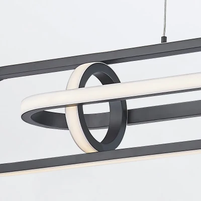 Stylowa Lampa Nad Wyspę Demark Matowa Czerń 5