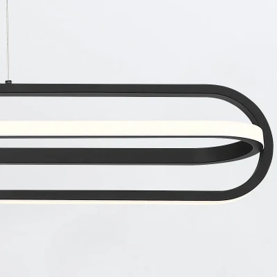 Stylowa Lampa Nad Wyspę Demark Matowa Czerń 6