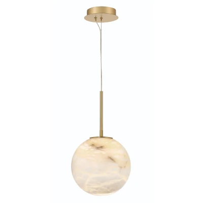 Designerska Lampa Wisząca Kepler Złota M
