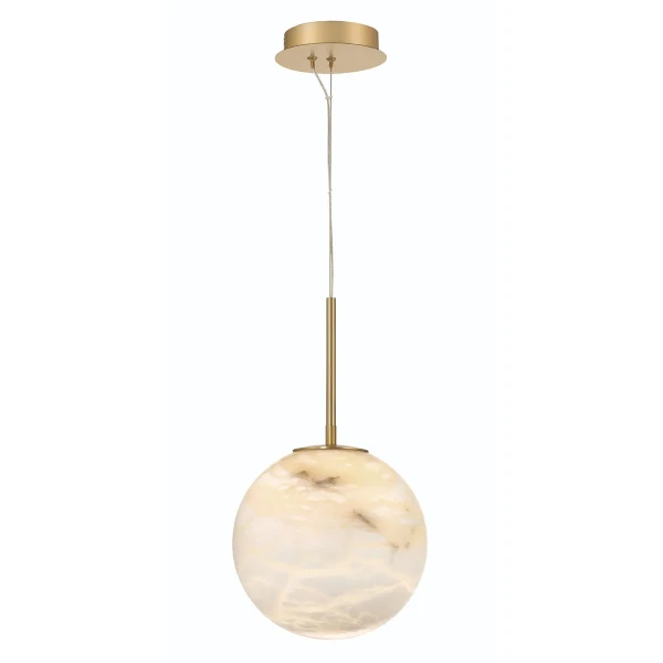Designerska Lampa Wisząca Kepler Złota M