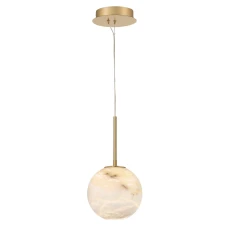 Designerska Lampa Wisząca Kepler Złota S