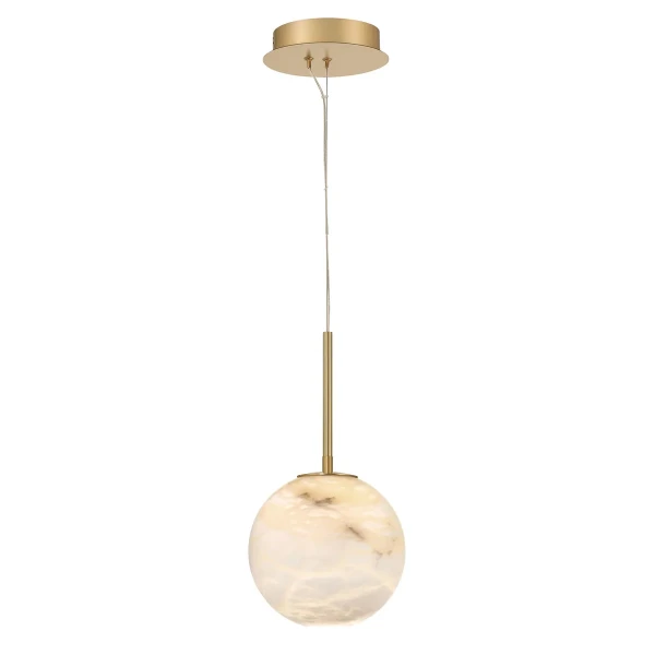 Designerska Lampa Wisząca Kepler Złota S