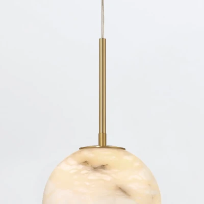Designerska Lampa Wisząca Kepler Złota S 3