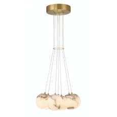Designerska Lampa Wisząca Kepler Złota L