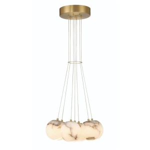 Designerska Lampa Wisząca Kepler Złota L