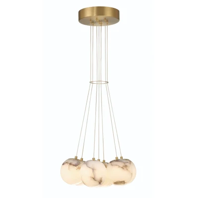 Designerska Lampa Wisząca Kepler Złota L 2