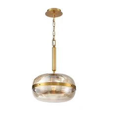 Designerska Lampa Wisząca Nottingham Mosiądz S