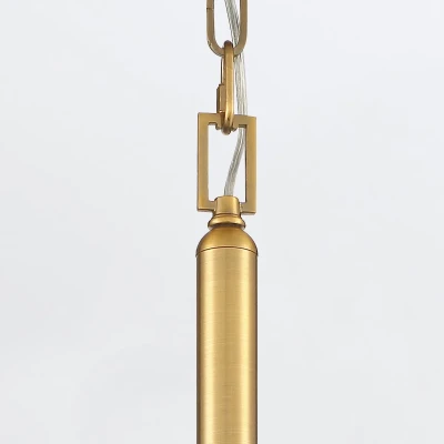 Designerska Lampa Wisząca Nottingham Mosiądz M 6