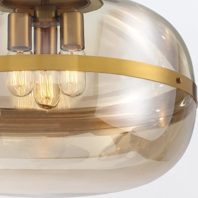 Designerska Lampa Wisząca Nottingham Mosiądz M 7
