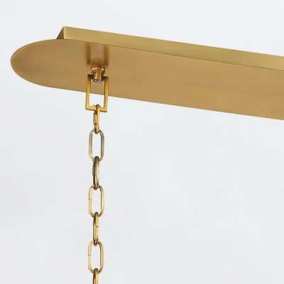 Designerska Lampa Nad Wyspę  Nottingham Mosiądz L 5