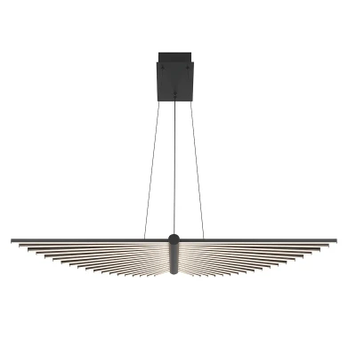 Elegancki Żyrandol Seraph Czarny 