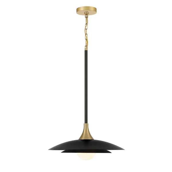 Klasyczna Lampa Wisząca Welsh Czarna 