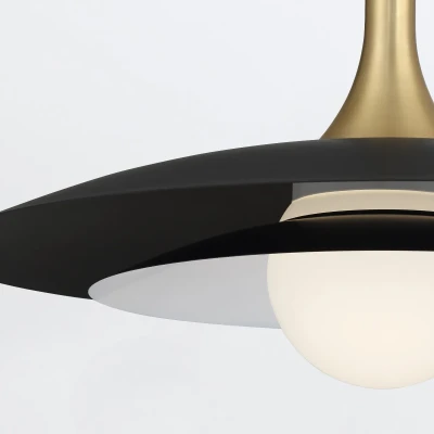 Klasyczna Lampa Wisząca Welsh Czarna  3