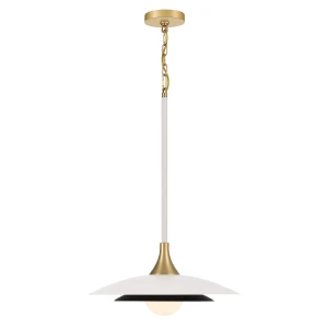 Klasyczna Lampa Wisząca Welsh Biała