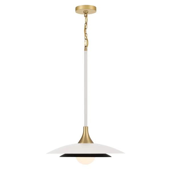 Klasyczna Lampa Wisząca Welsh Biała