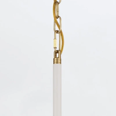 Klasyczna Lampa Wisząca Welsh Biała 6