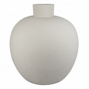 Strukturaly Wazon Globe XL Szary Wys. 58cm
